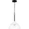 Quoizel Otten Mini Pendant 1 Light Matte Black OTN1512MBK - alternate 3